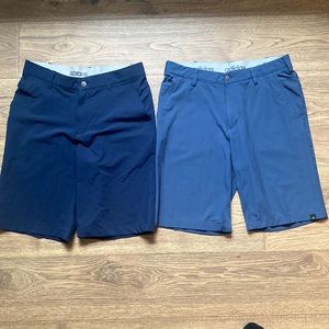 2 pair of Adidas golf shorts. Size 30.